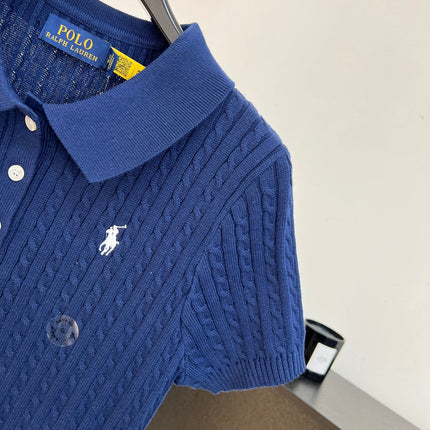 RALPH LAUREN 26S SHORT SLEEVE KNIT SWEATER 344
