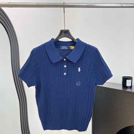 RALPH LAUREN 26S SHORT SLEEVE KNIT SWEATER 344