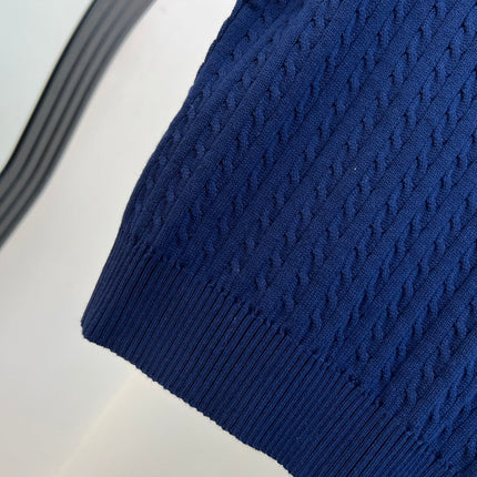 RALPH LAUREN 26S SHORT SLEEVE KNIT SWEATER 344