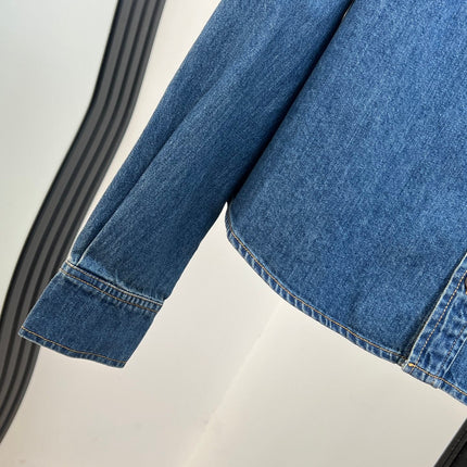 YSL 26S DENIM SHIRT 442