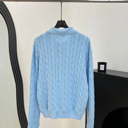 RALPH LAUREN 26S CABLE-KNIT POLO SWEATER 629