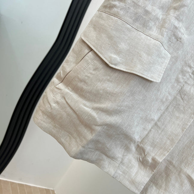 LORO PIANA 26S SLEEVELESS STAND-COLLAR VEST 899