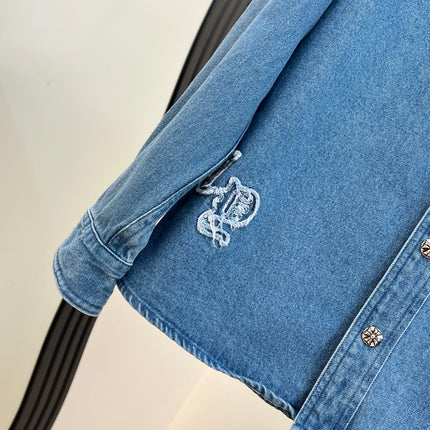 CHROME HEARTS 26S DENIM SHIRT 084