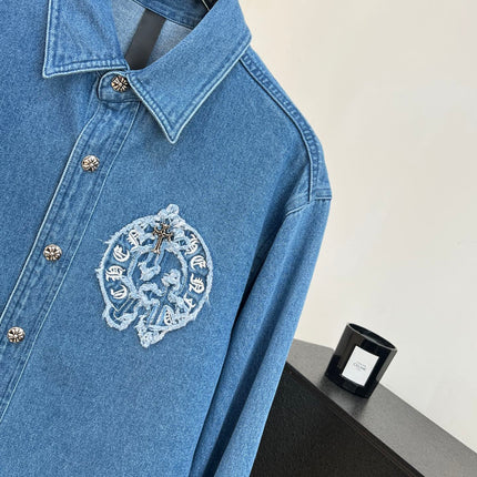 CHROME HEARTS 26S DENIM SHIRT 084