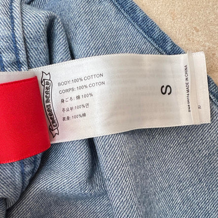 CHROME HEARTS 26S DENIM SHIRT 084
