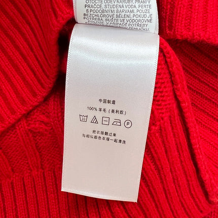 RALPH LAUREN 26S V-NECK CABLE-KNIT SWEATER 562