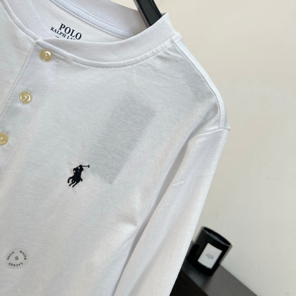 RALPH LAUREN 26S LONG-SLEEVE HENLEY SHIRT 644