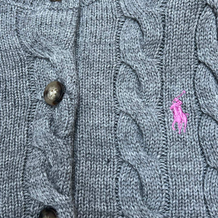 RALPH LAUREN 26S CREW-NECK KNIT CARDIGAN 616