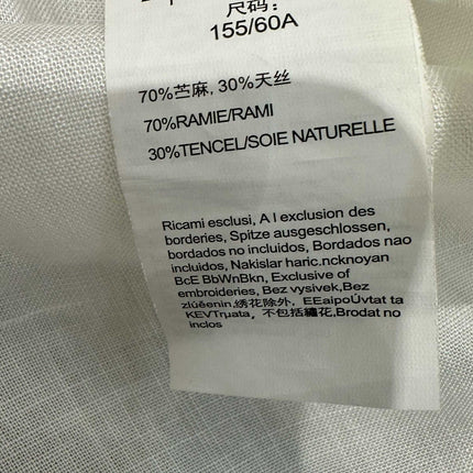 MAXMARA 26S V-NECK LONG-SLEEVE BLOUSE 356