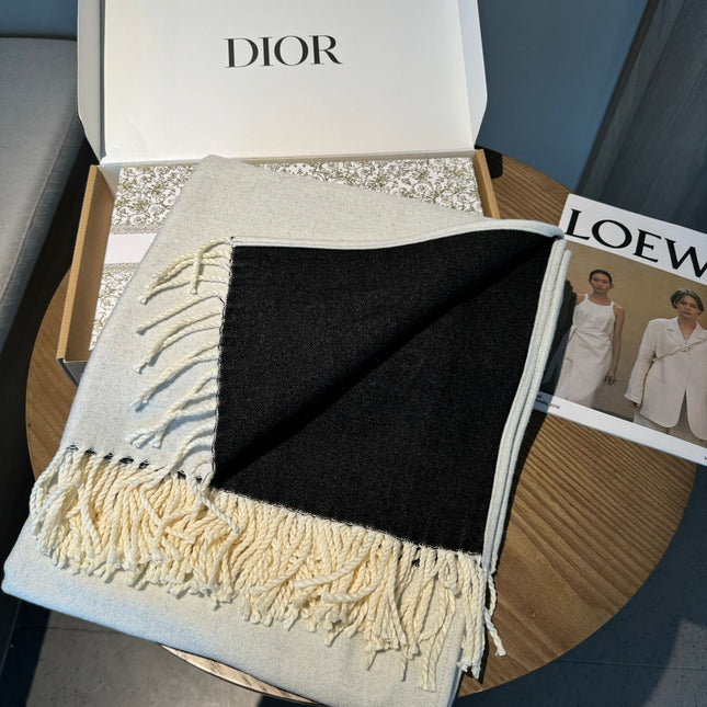 DIOR 26S SCARF 160CM IN CASHMERE 134351