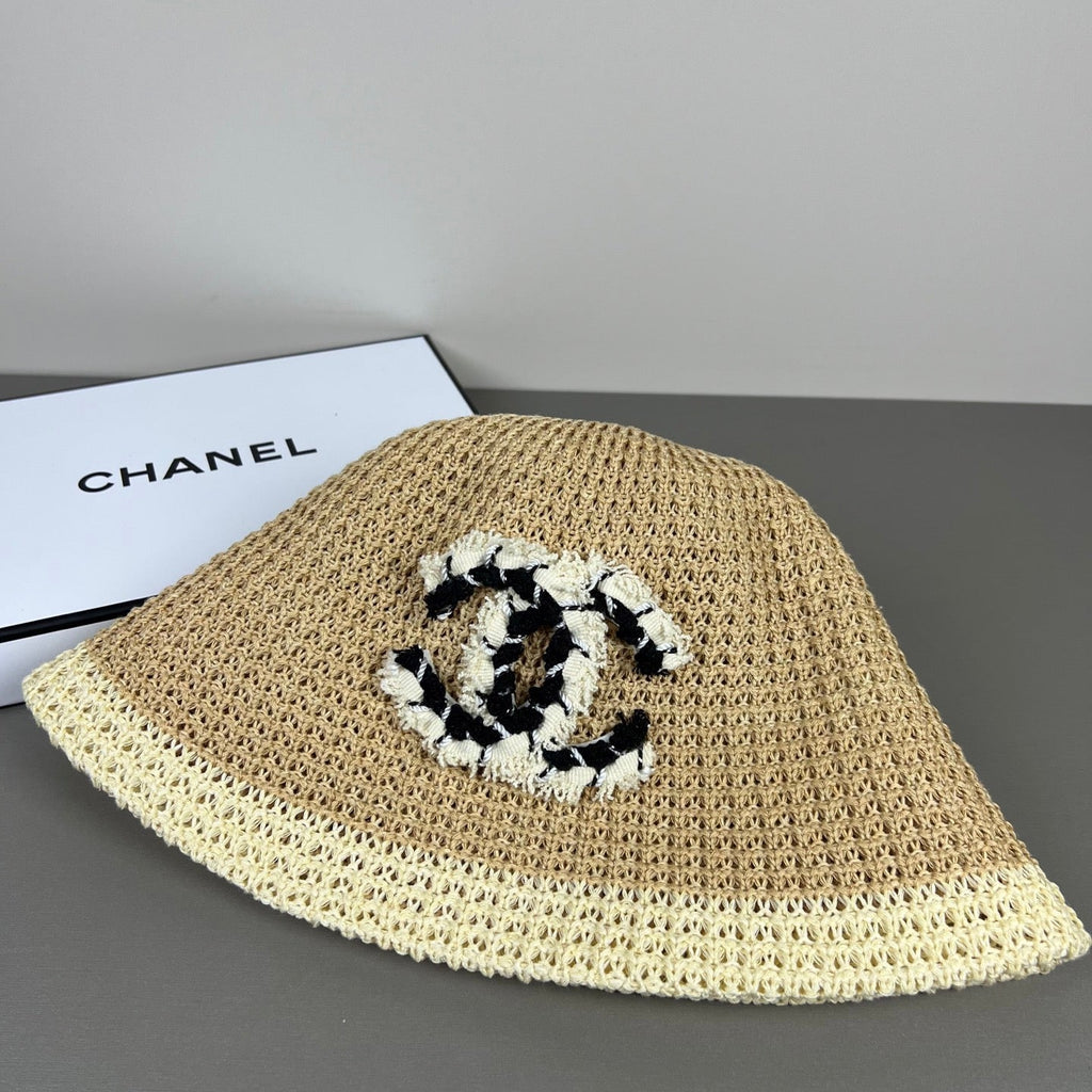 CHANEL 26S CROCHET BUCKET HAT 338096