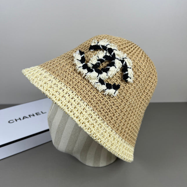 CHANEL 26S CROCHET BUCKET HAT 338096