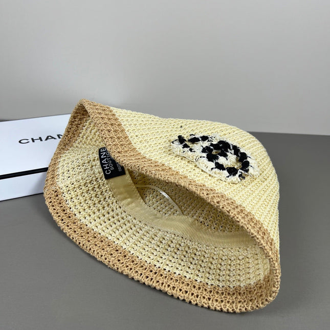 CHANEL 26S CROCHET BUCKET HAT 338097
