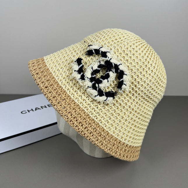 CHANEL 26S CROCHET BUCKET HAT 338097