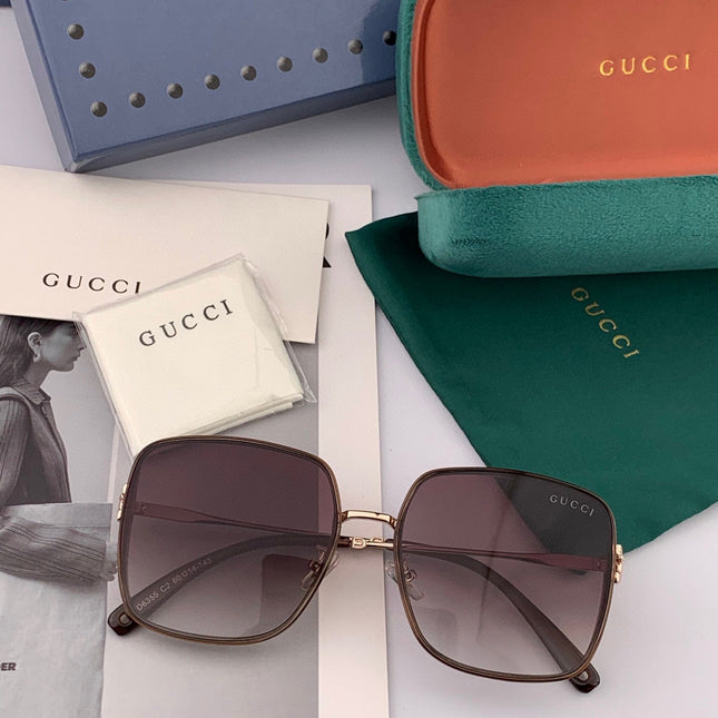 SQUARE FRAME SUNGLASSES G4634 IN METAL