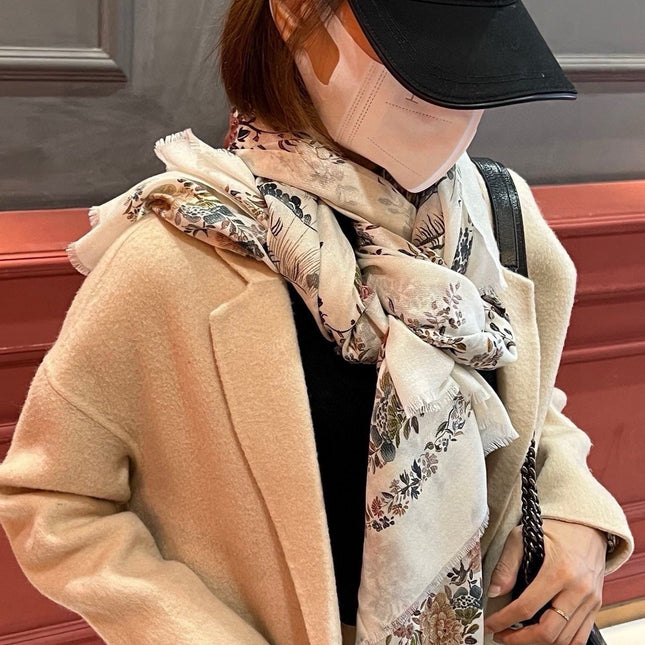 DIOR 26S SCARF 200CM IN CASHMERE 198244
