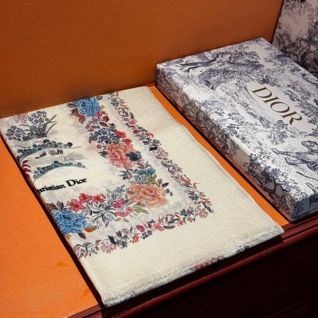 DIOR 26S SCARF 200CM IN CASHMERE 198244