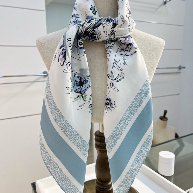 DIOR 26S SCARF 90CM IN SILK 284556