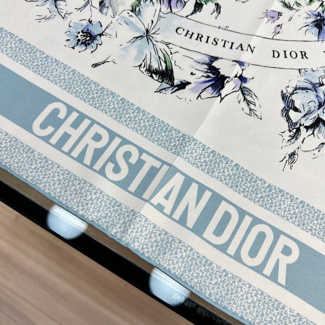 DIOR 26S SCARF 90CM IN SILK 284556