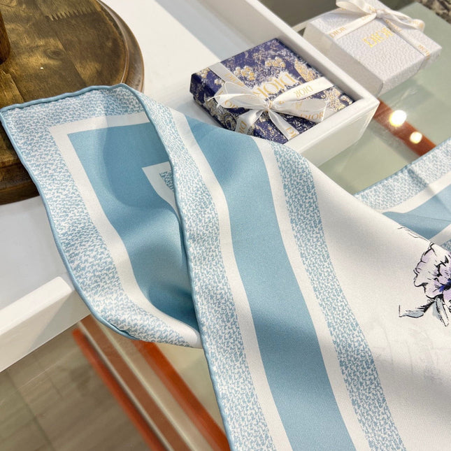 DIOR 26S SCARF 90CM IN SILK 284556
