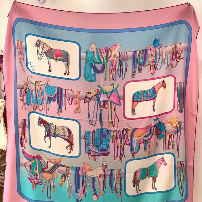 GUCCI 26S SCARF 135 IN CASHMERE AND SILK 314997