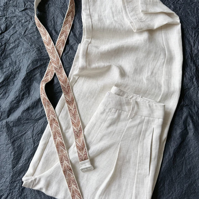LORO PIANA 26S WIDE LEG PANTS 716