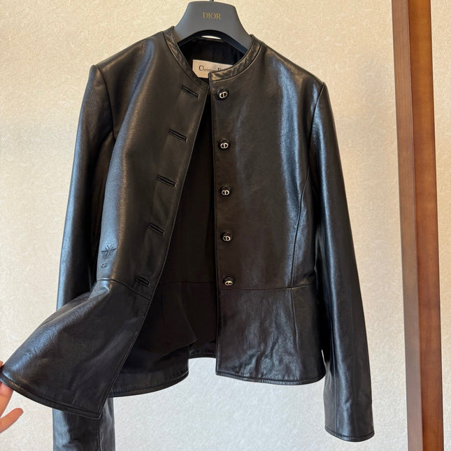 DIOR 25S LEATHER JACKET STYLE 358
