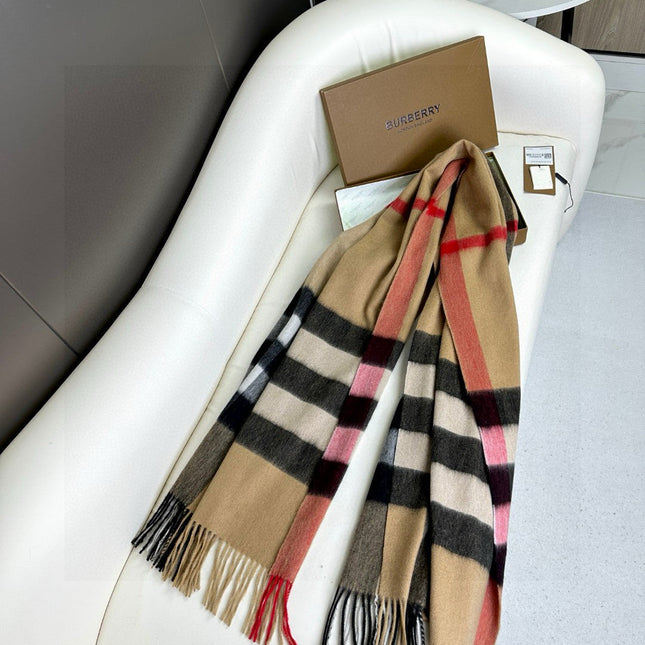 BURBERRY 26S SCARF 200CM IN CASHMERE 278704