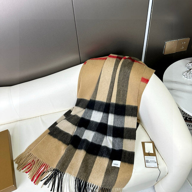 BURBERRY 26S SCARF 200CM IN CASHMERE 278704