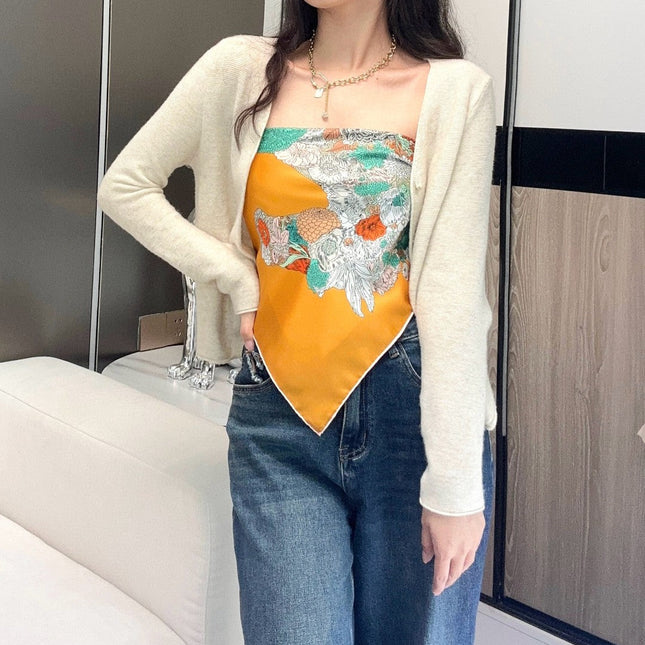 HERMES 26S SCARF 90 IN SILK 304311