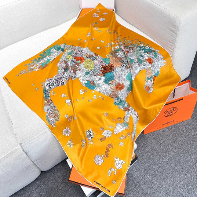 HERMES 26S SCARF 90 IN SILK 304311