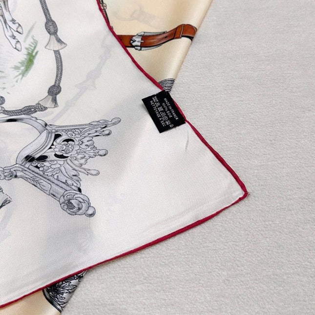 HERMES 26S SCARF 90 IN SILK 303213