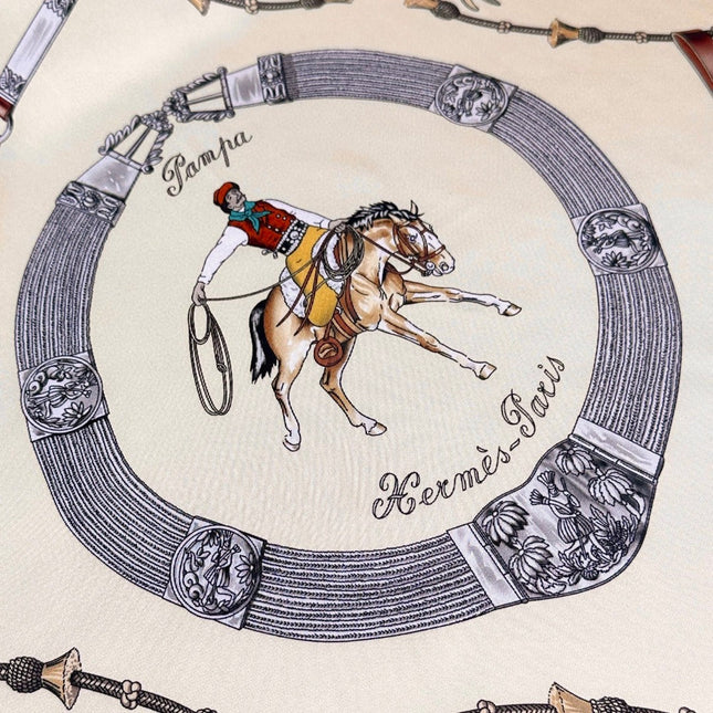 HERMES 26S SCARF 90 IN SILK 303213