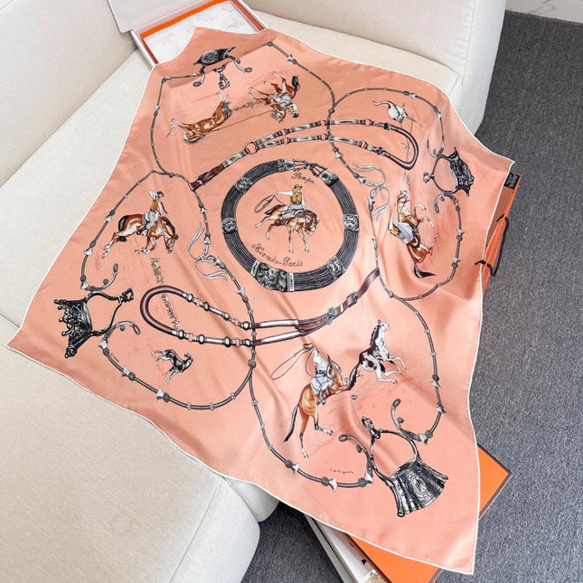 HERMES 26S SCARF 90 IN SILK 303212