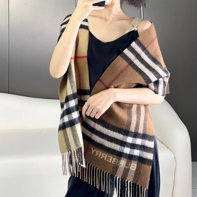 BURBERRY 26S SCARF 168CM IN CASHMERE 869759