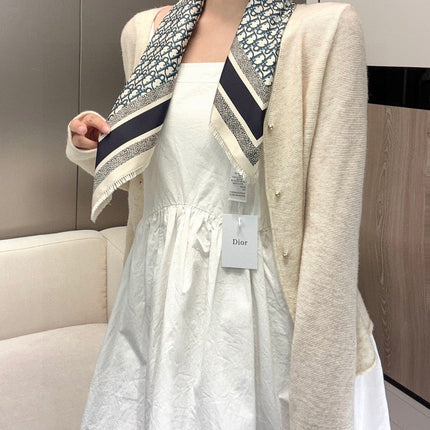 DIOR 26S SCARF 70CM IN SILK 307128