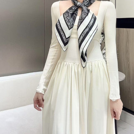 DIOR 26S SCARF 90CM IN SILK 313214
