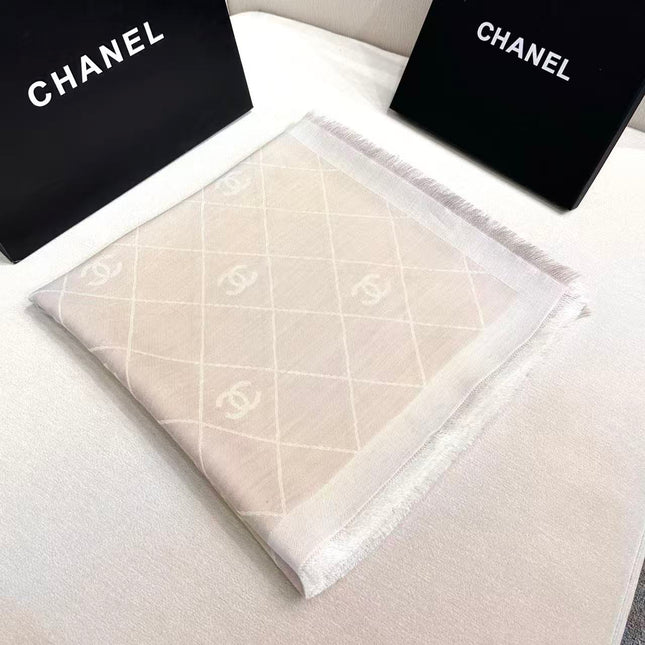 CHANEL 26S SCARF 140 IN SILK 309415