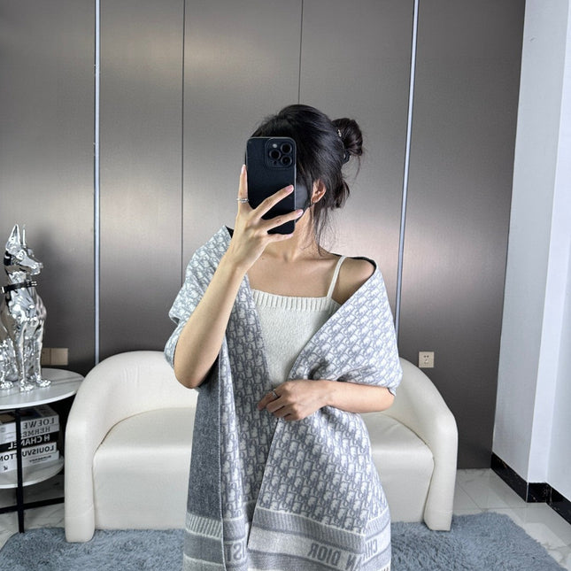 DIOR 26S SCARF 180CM IN CASHMERE 257325