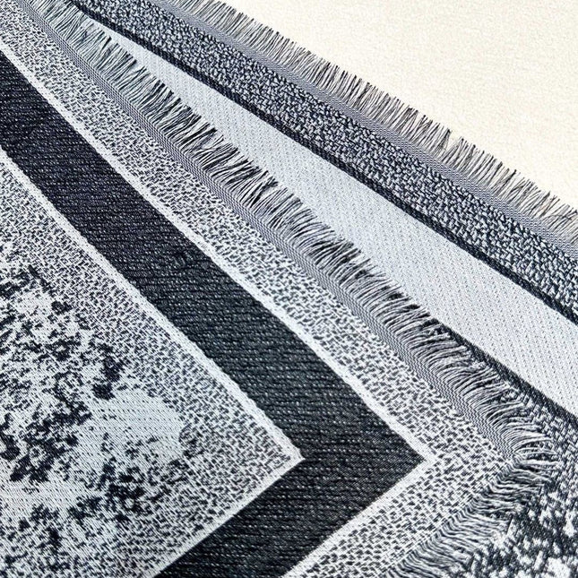 DIOR 26S SCARF 140CM IN SILK & CASHMERE 292287