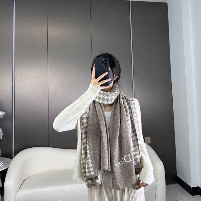 DIOR 26S SCARF 190CM IN CASHMERE 130109