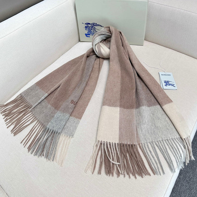 BURBERRY 26S SCARF 200CM IN CASHMERE 869769