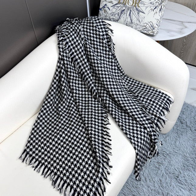 DIOR 26S SCARF 180CM IN CASHMERE 137995