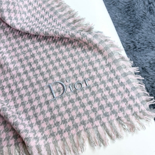 DIOR 26S SCARF 180CM IN CASHMERE 137996