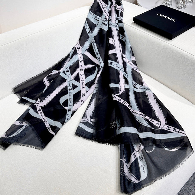 CHANEL 26S SCARF 200 IN SILK 304563