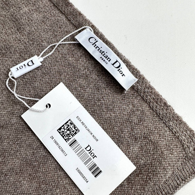 DIOR 26S SCARF 190CM IN CASHMERE 130109