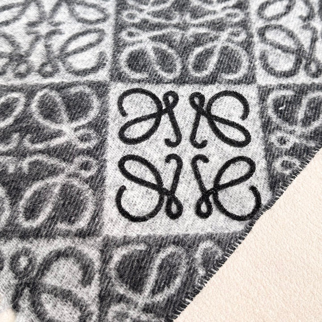 LOEWE 26S SCARF 180 IN CASHMERE WOOL 266433