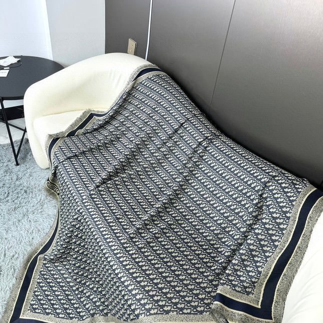 DIOR 26S SCARF 140CM IN CASHMERE SILK 313216