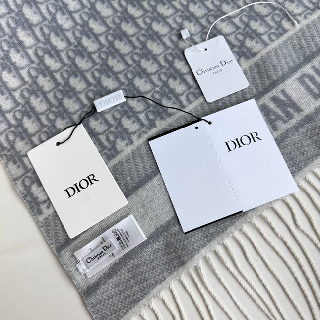 DIOR 26S SCARF 180CM IN CASHMERE 257325