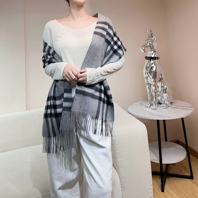 BURBERRY 26S SCARF 168CM IN CASHMERE 184982